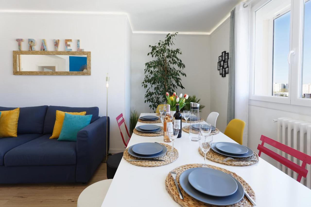 Apartamento Nid Panoramique VUE WOW ! SPAdéco - LoungeZEN - Terrasse ensoleillée - arrivée autonome - Netflix - emplacement idéal - Lumineux - rénové à neuf - Wifi Fibre - Montpellier Exterior foto
